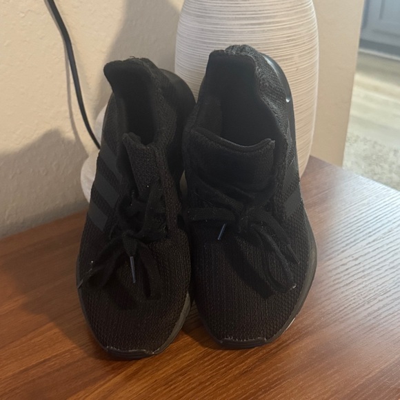 Adidas Kids Black Knit Sneakers - Picture 3 of 5